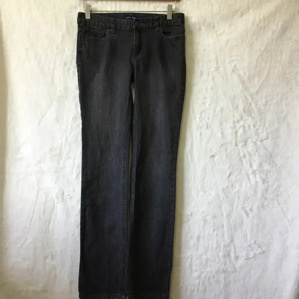 Ralph Lauren Girl Black Straight Jeans